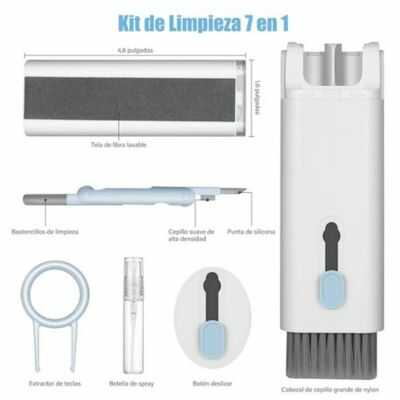 Kit Limpiador multifuncional 7 en 1